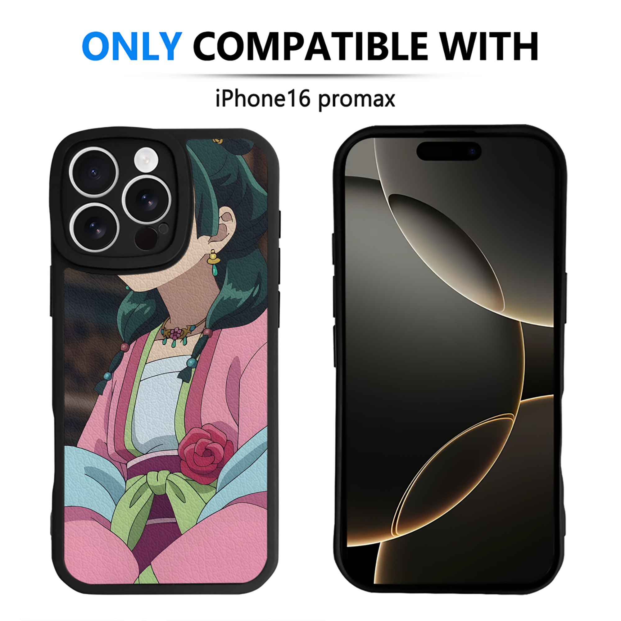 薬屋のひとりごと The Apothecary Diaries 【iPhone 16シリーズ対応】シリコンスマホケース（レザー調） 材質：シリコン